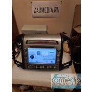 Штатная магнитола для Hyundai Santa Fe 2010-2012 (CM рестайлинг, 4 отверстия под кнопки) CARMEDIA KD-7024-P30-10 DSP
