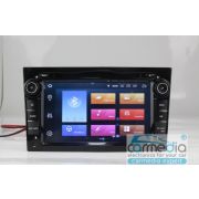 Штатная магнитола для Opel Astra H, Vectra С, Corsa D, Antara, Vivaro, Meriva, Zafira (черный лак) CARMEDIA MKD-7408-P30-b-10 DSP