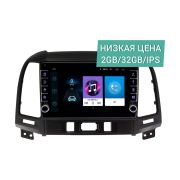 Штатная магнитола Hyundai Santa Fe 2006 - 2012 Wide Media LC9052ON-2/32 авто без усилителя